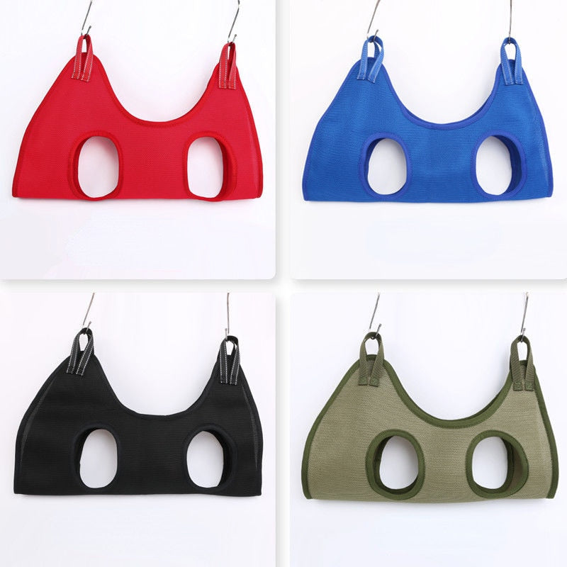 Cat Grooming nail cutting hammock