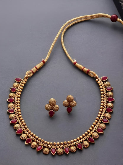 Gold Plated Premium jwelery set