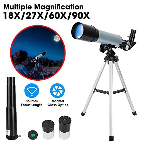 Professional HD 90X Beginners & Kids Telescope With Tripod