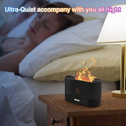 Avahim Flame Air Aroma Diffuser Humidifier, Noiseless with 7 Flame Color