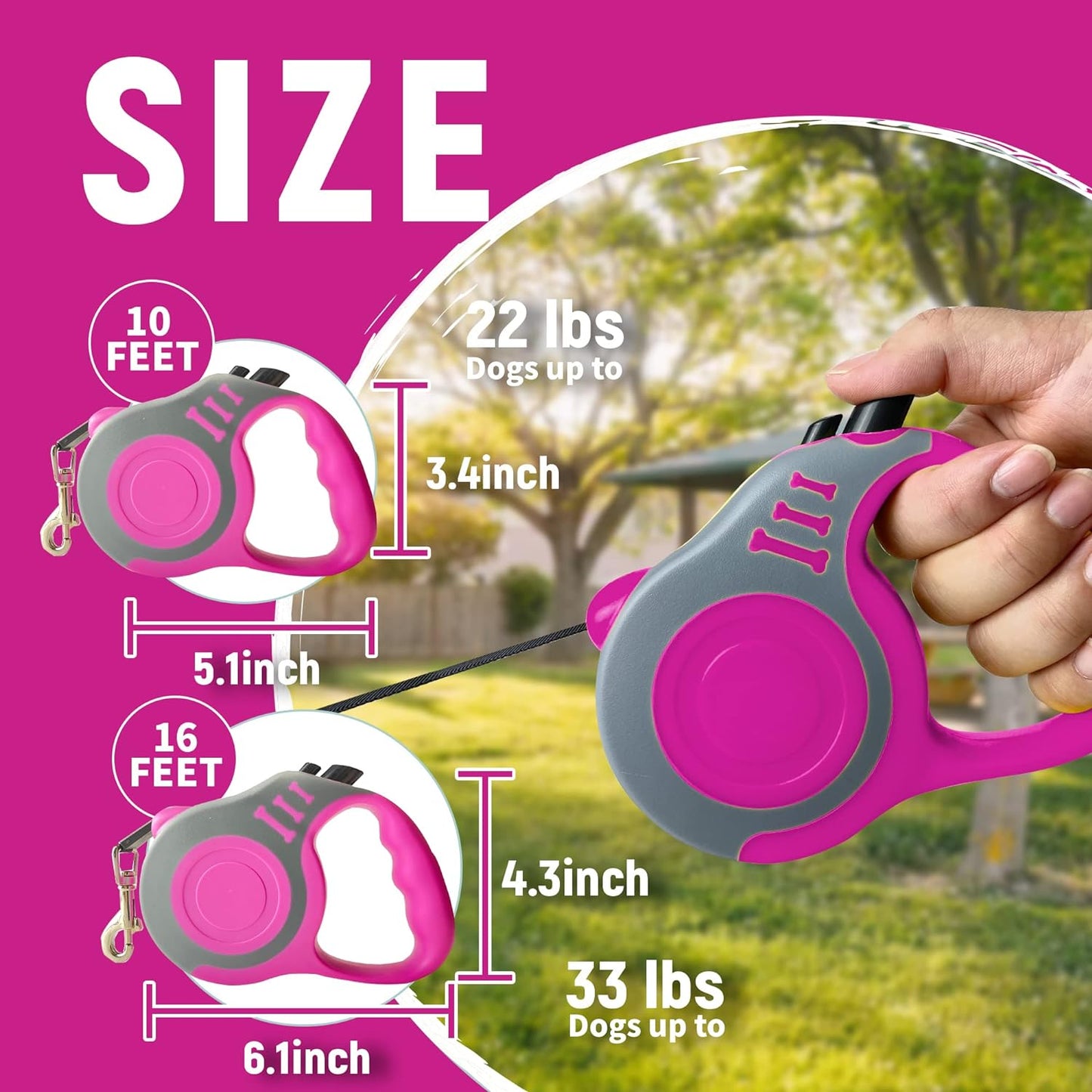 Retractable Automatic Dog Leash