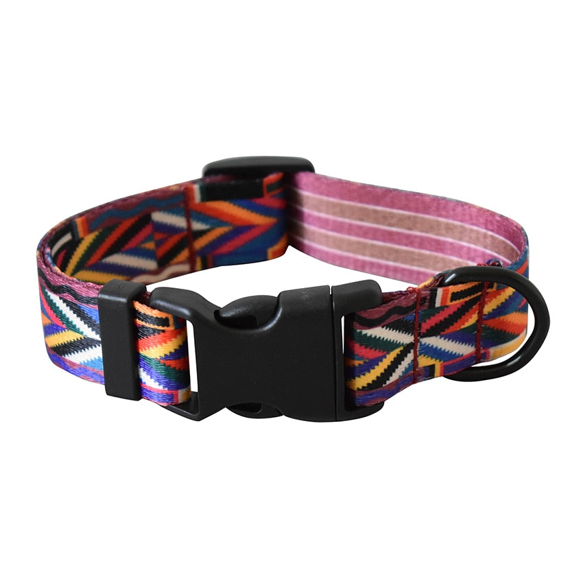 National style Printed Pet collar