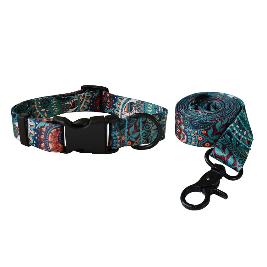 National style Printed Pet collar