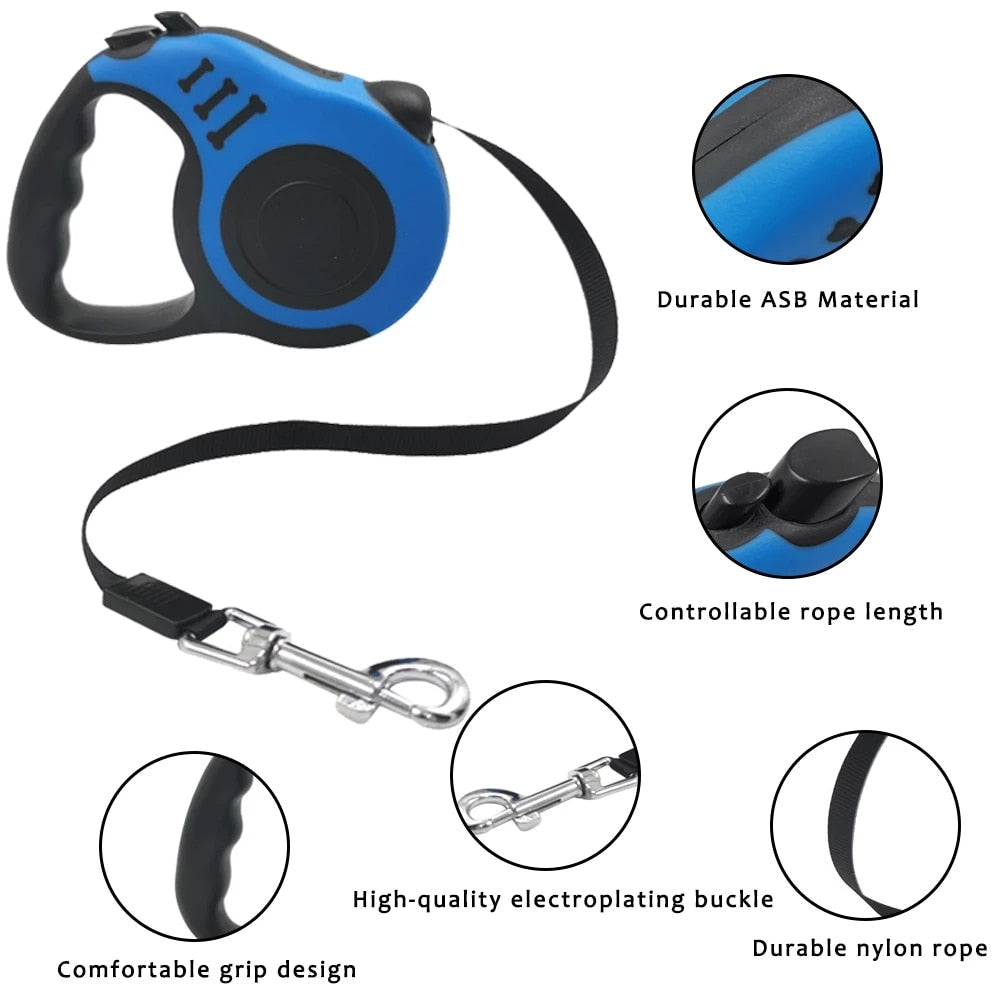 Pets Automatic Retractable Leash