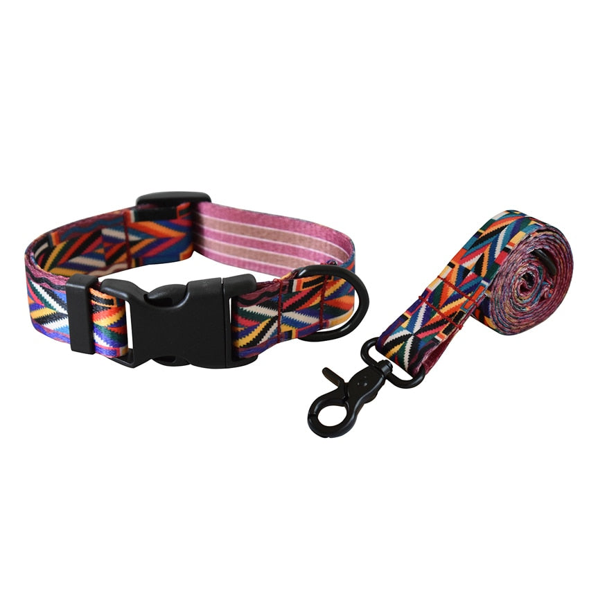 National style Printed Pet collar