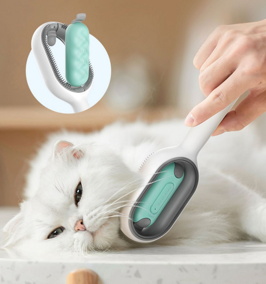 Brush Grooming Comb With Water Tank