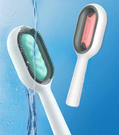 Brush Grooming Comb With Water Tank