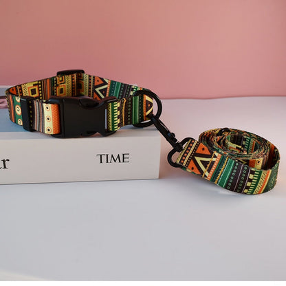 National style Printed Pet collar