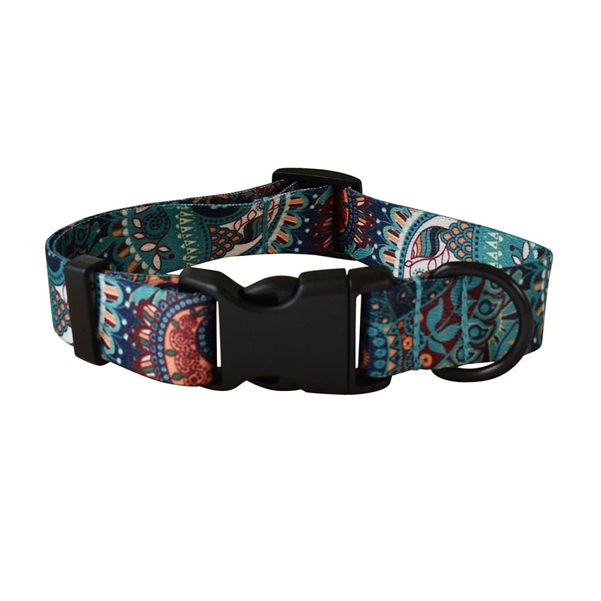 National style Printed Pet collar