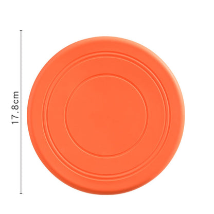 Dog Flying Silicone Frisbeed Toy