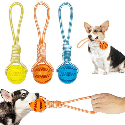 Dog Interactive Rope Balls Toys