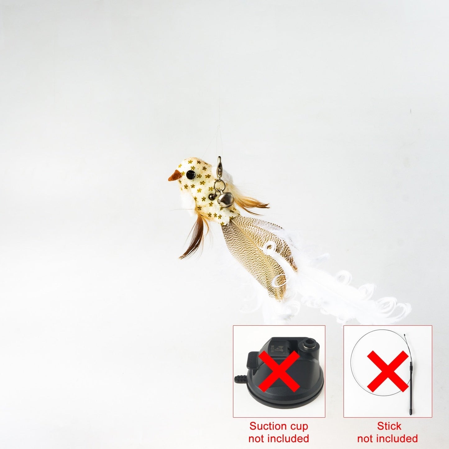 Handfeed Bird/Feather Pet Toys