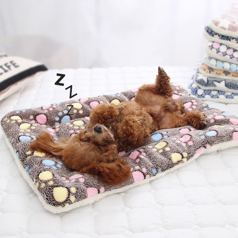 Flannel Thickened Dog Bed Mat