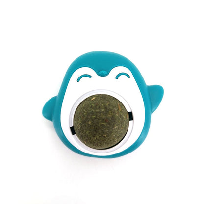 Pet Wall Stick-on Ball Toy