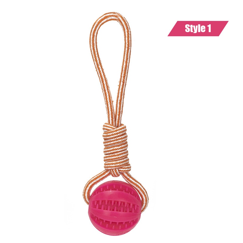 Dog Interactive Rope Balls Toys