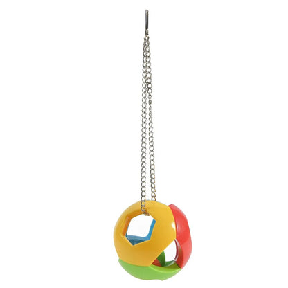 Cute Pet Bird Plastic Chew Ball Chain