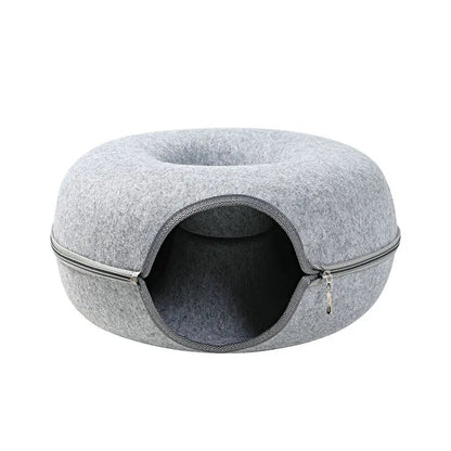 Felt Pet Cat House Cat Tunnel