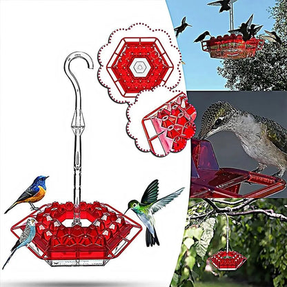 Bird Feeder Outdoor Hanging Mesh Feeding Portable