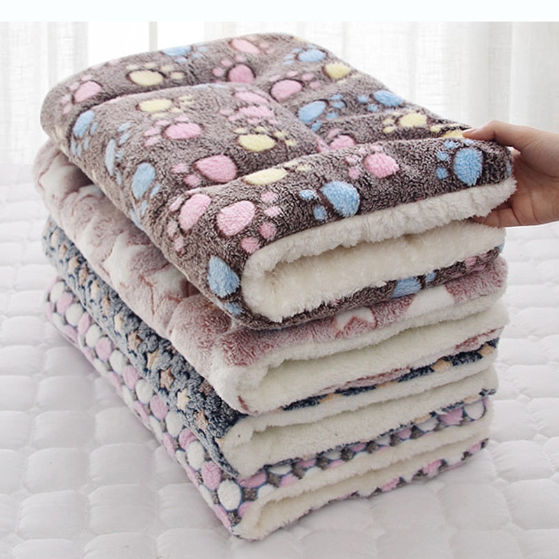 Flannel Thickened Dog Bed Mat