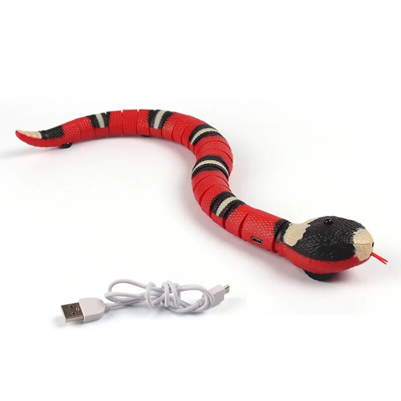 Automatic Cat Toys Interactive Smart Sensing Snake