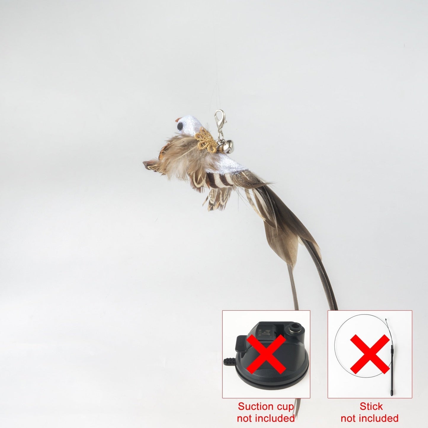 Handfeed Bird/Feather Pet Toys