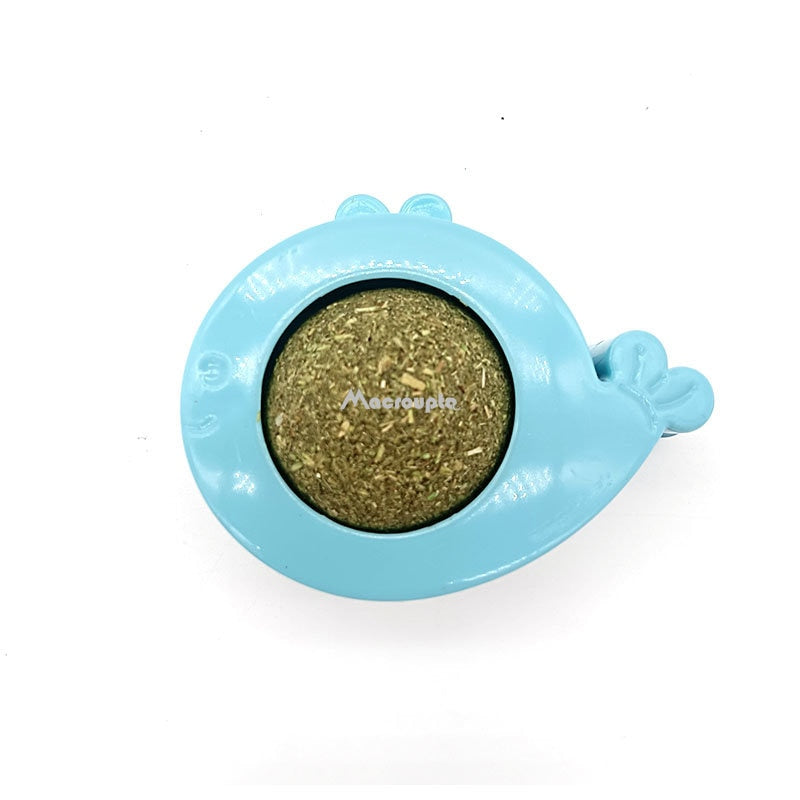 Pet Wall Stick-on Ball Toy