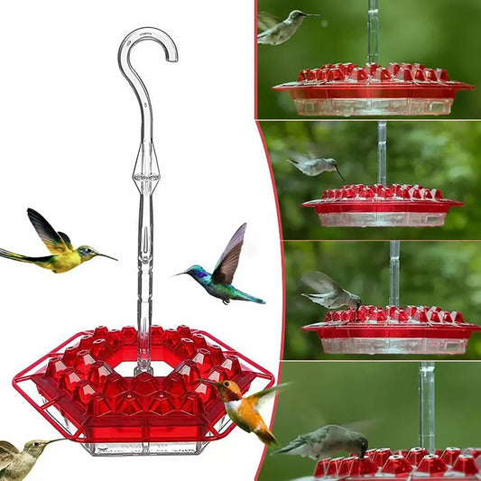Bird Feeder Outdoor Hanging Mesh Feeding Portable