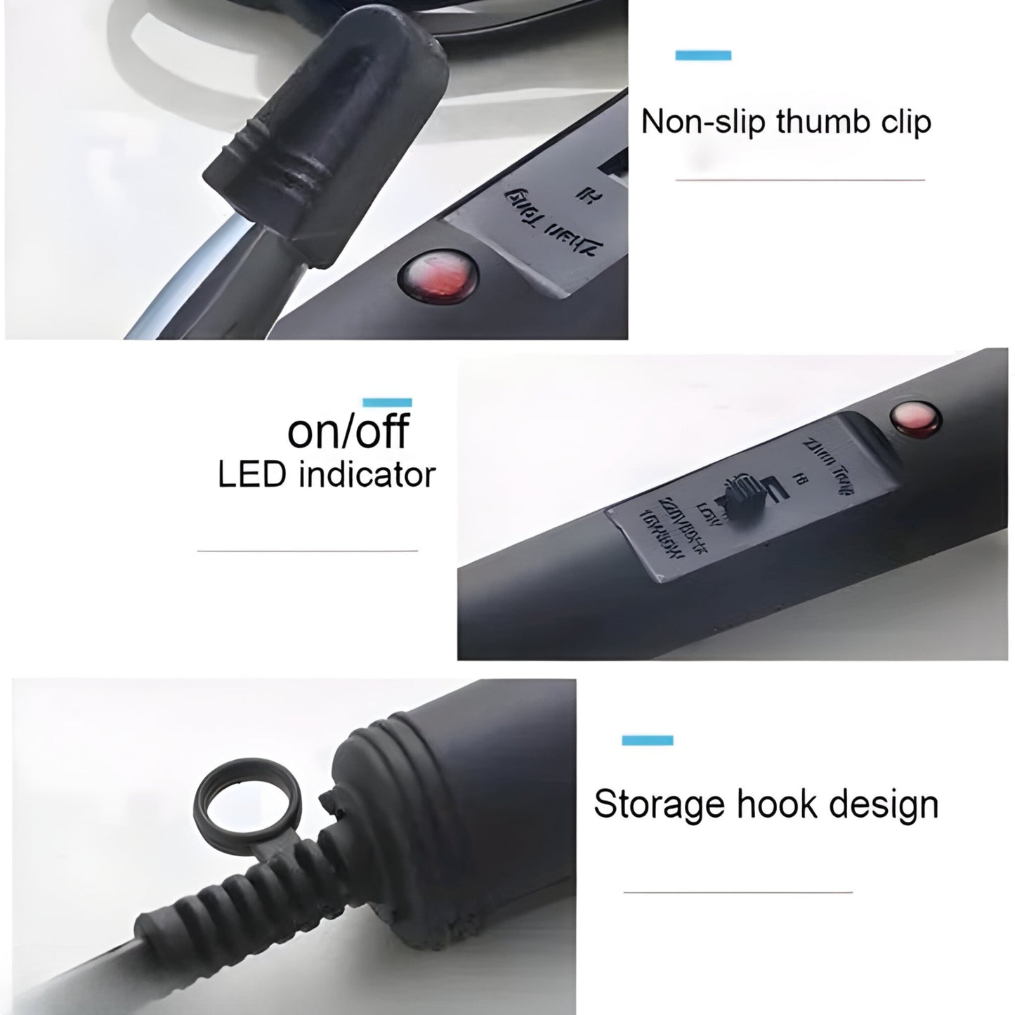 New N0va NHC-471B Hair Curling iron Rod for curly hairs