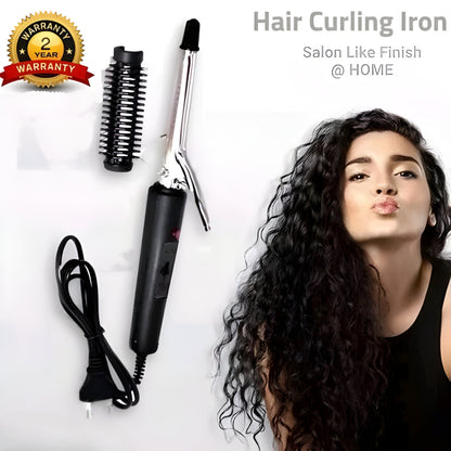 New N0va NHC-471B Hair Curling iron Rod for curly hairs