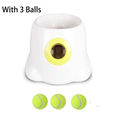 Automatic dog tennis ball launcher