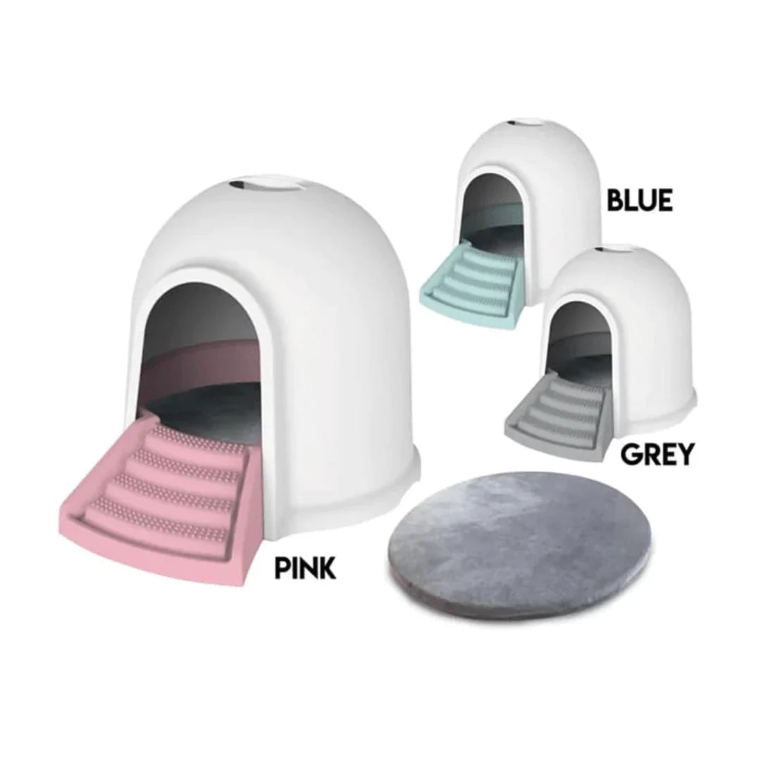 Igloo Cat Litter Box 2-in-1