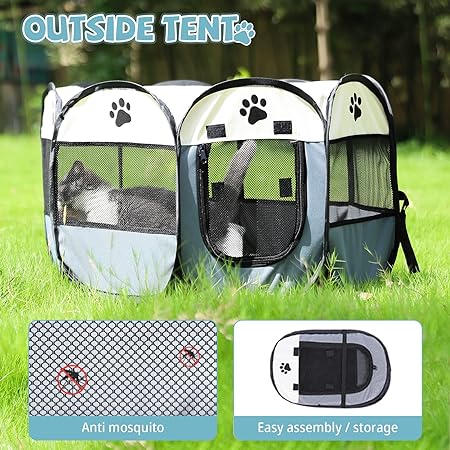 Portable and Foldable Pet Playpen
