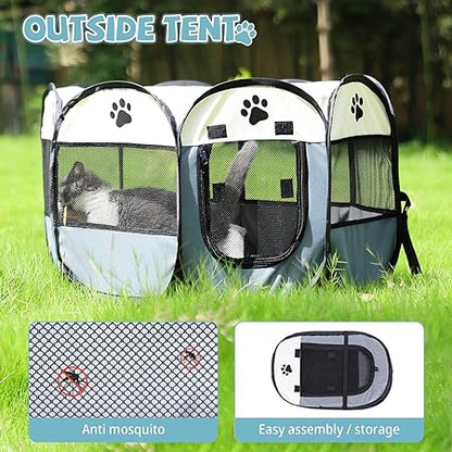 Portable and Foldable Pet Playpen