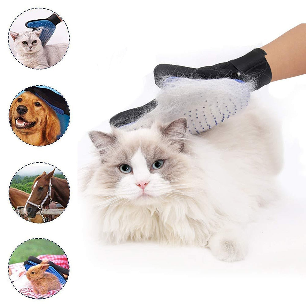 Combing Dog Shedding Gloves