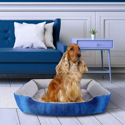 Rectangle Pet Dog Bed Washable Sofa Bed