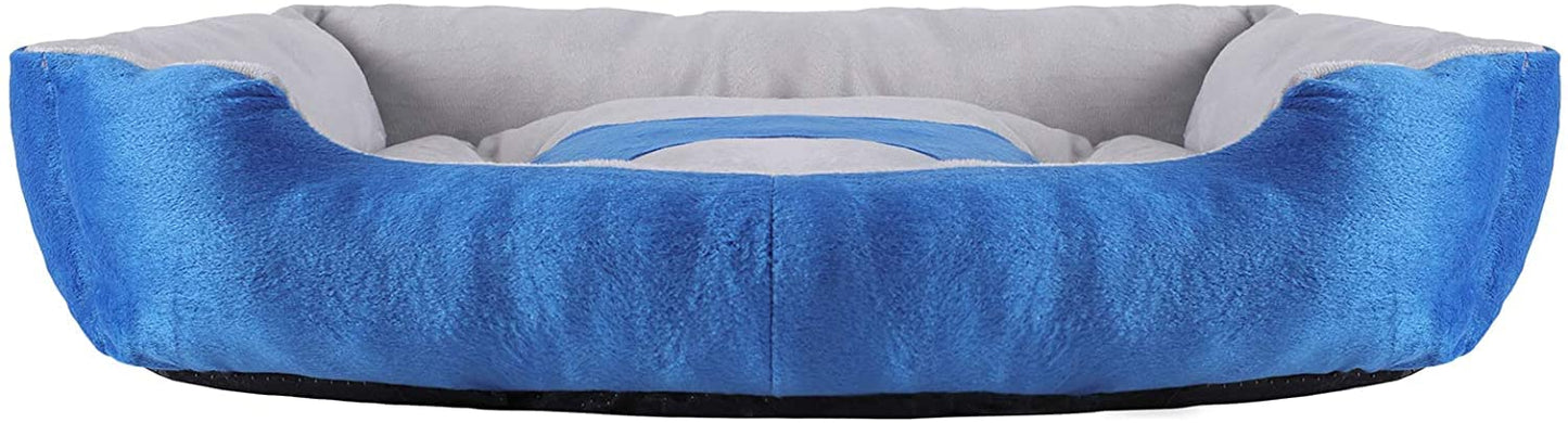Rectangle Pet Dog Bed Washable Sofa Bed